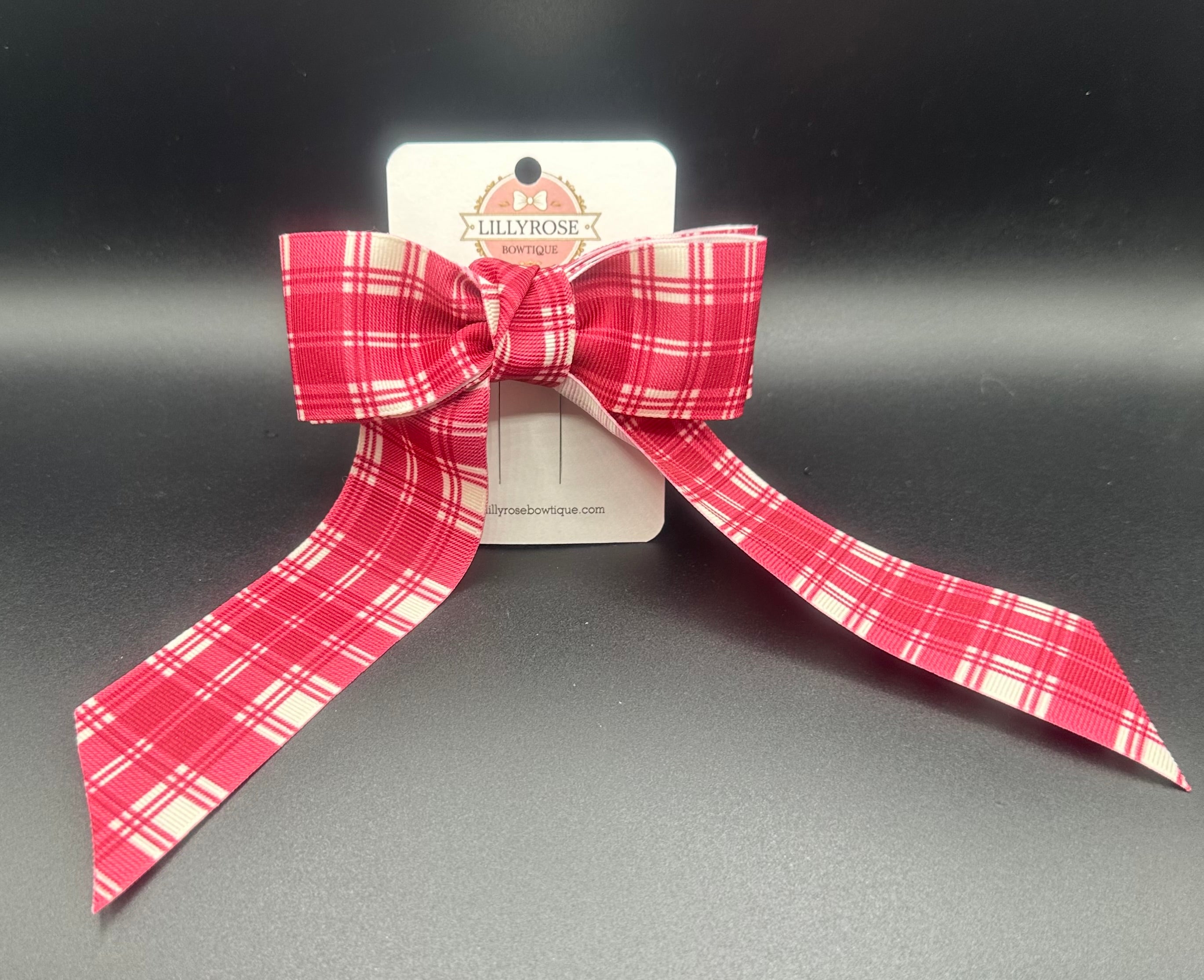 Scarlett - Cranberry Plaid