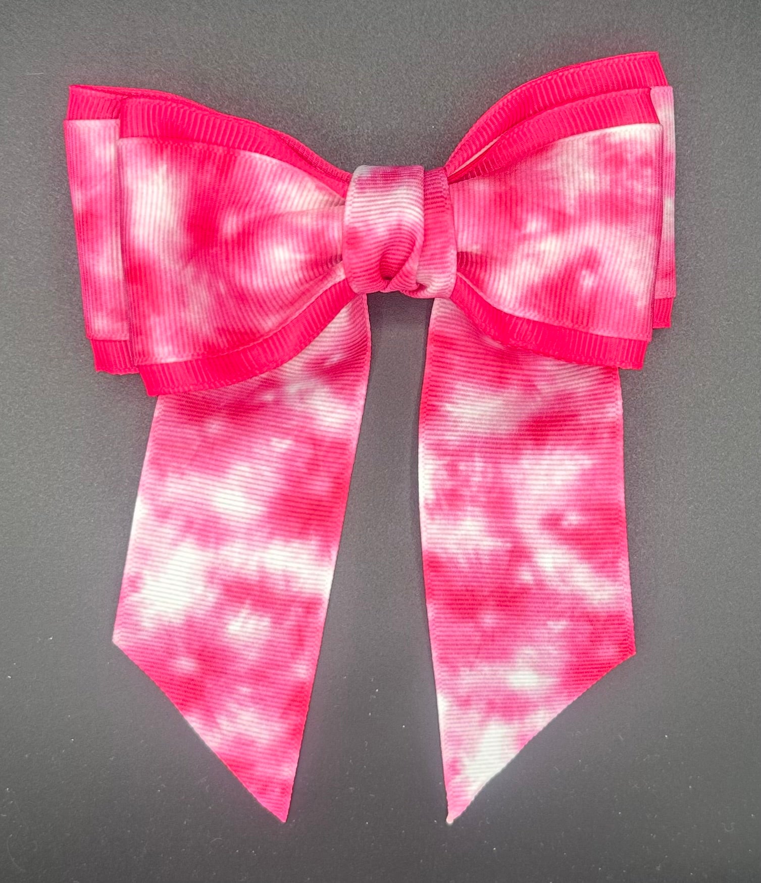 Katie - Hot Pink Tie-Dye