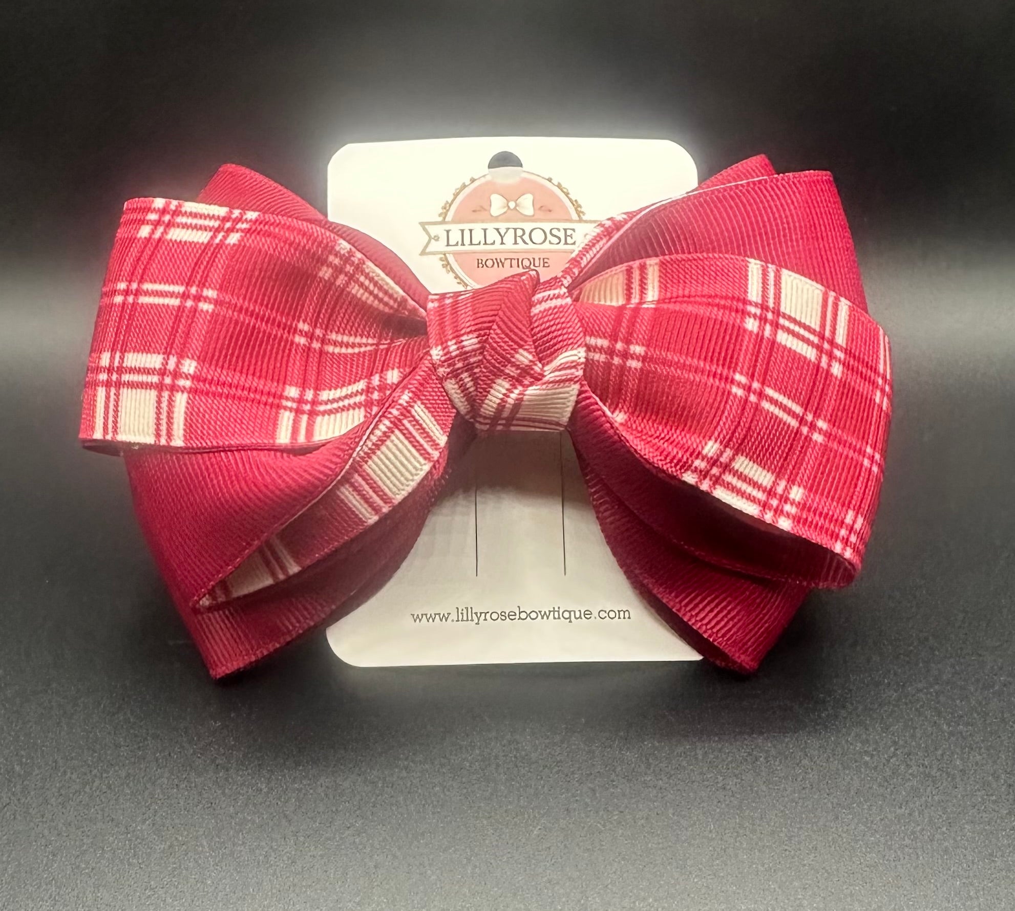 Emmalyn - Cranberry Plaid