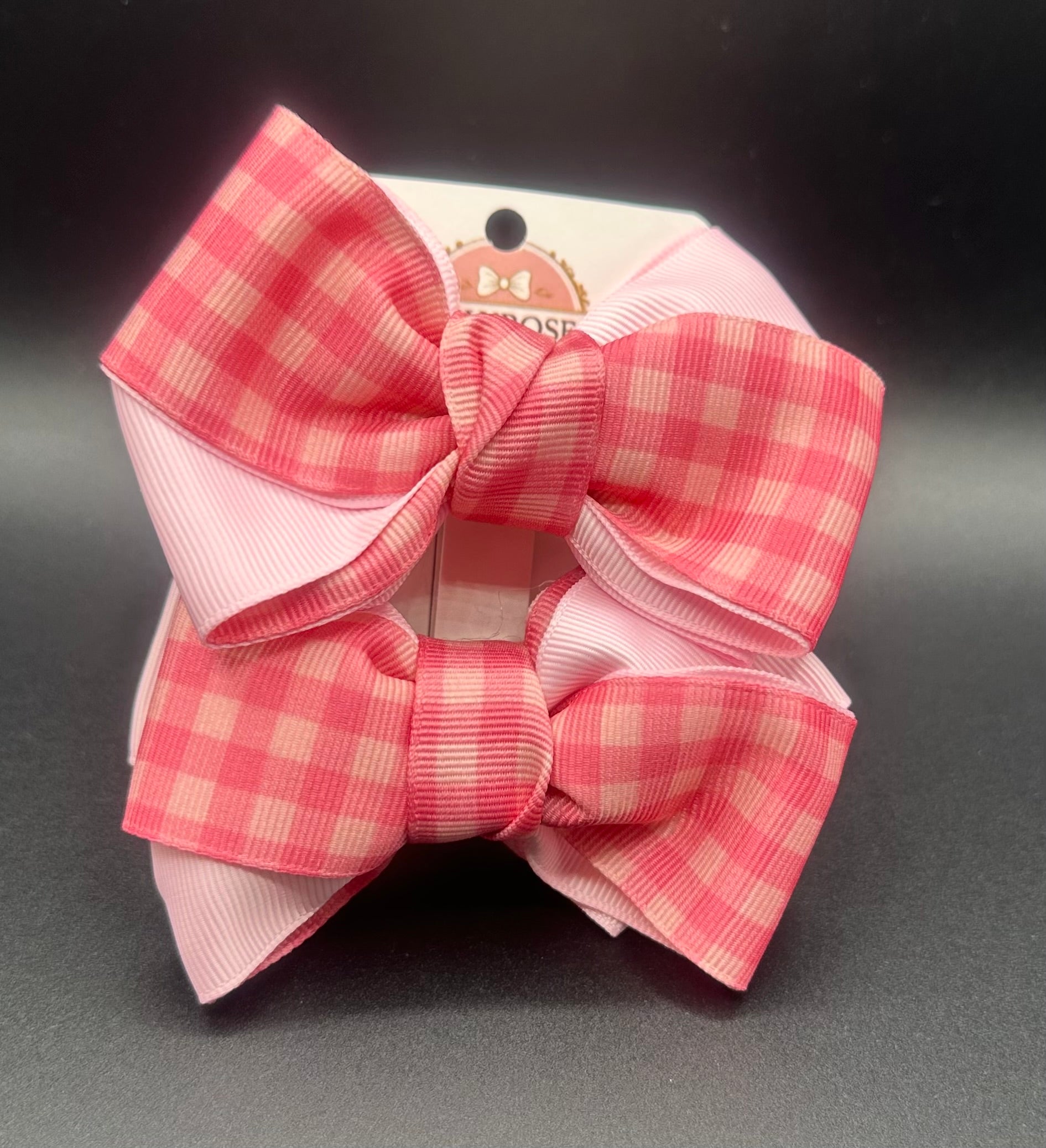 Emmalyn - Pink Gingham Piggies