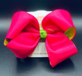 Evie - Hot Pink and Lime Green