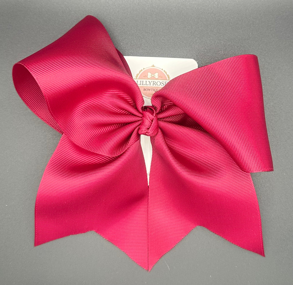 Kelli Anne - Maroon Classic Bow￼