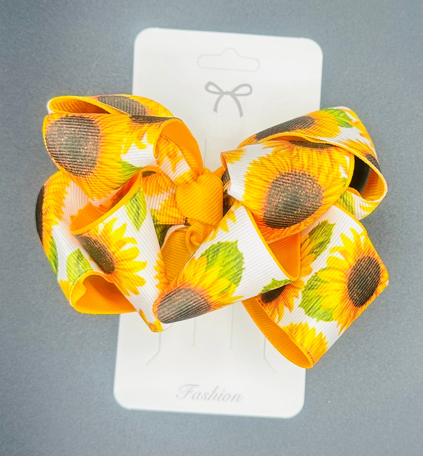 LillyRose - Sunflower with Alligator Clip - Size: Medium