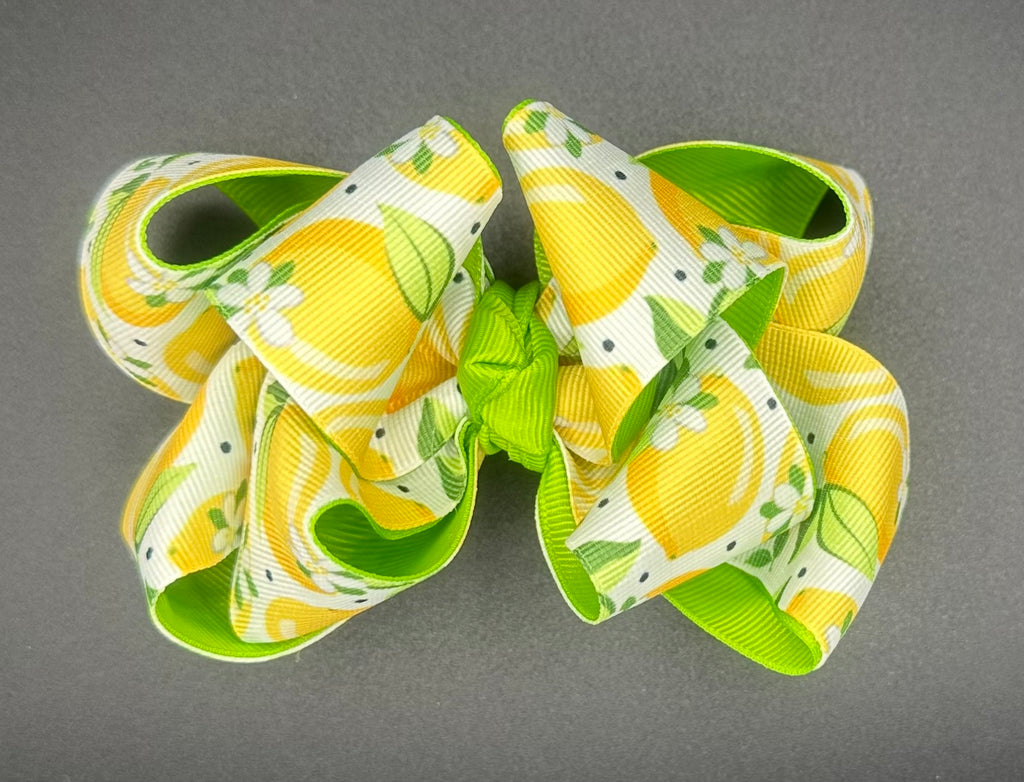 LillyRose - Lemon Squeeze with Alligator Clip - Size: Medium