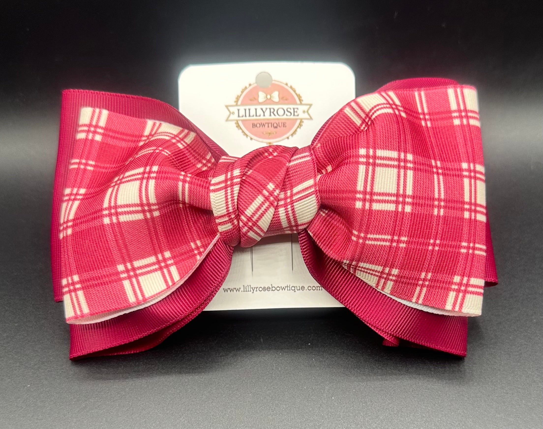Vera - Cranberry Plaid