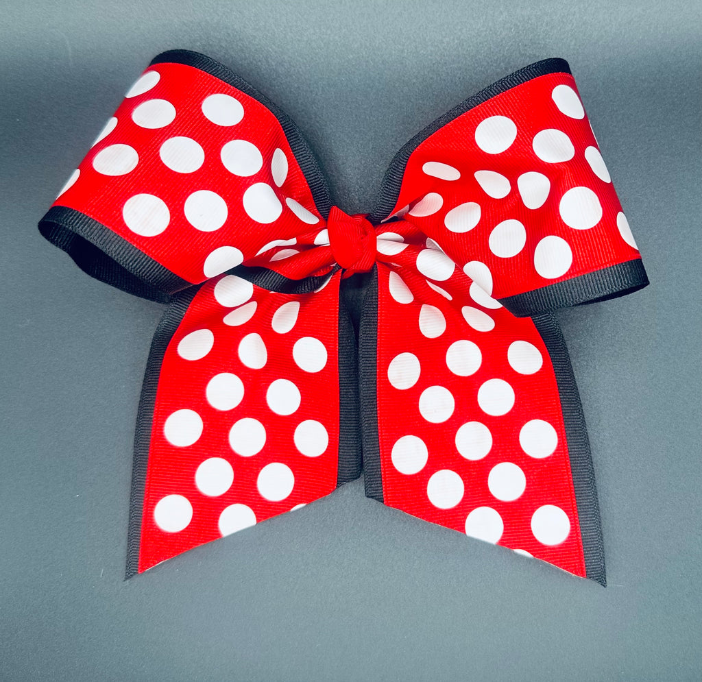 Kelli - Minnie Inspired Cheer Bow