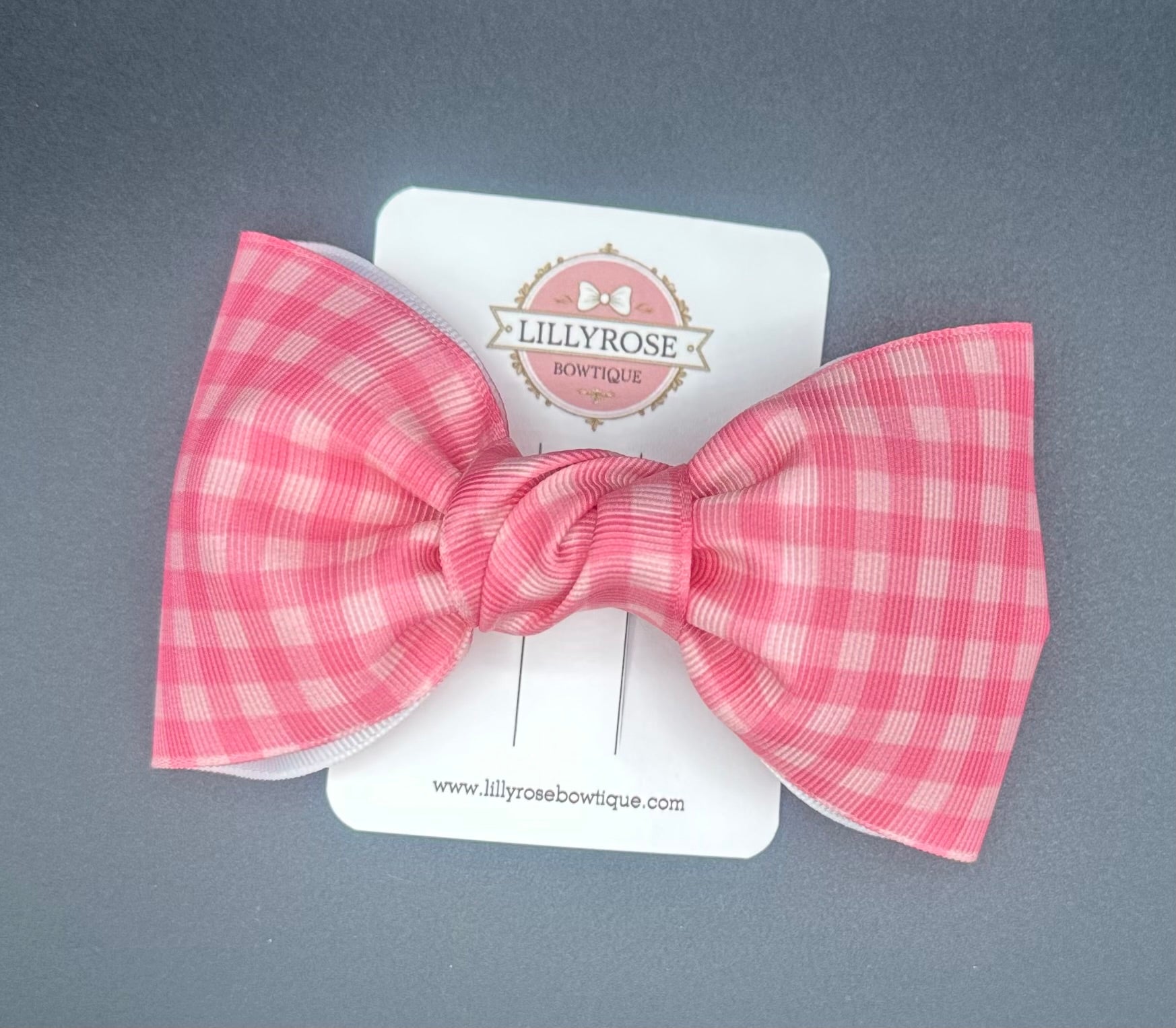 Jane - Pink Gingham