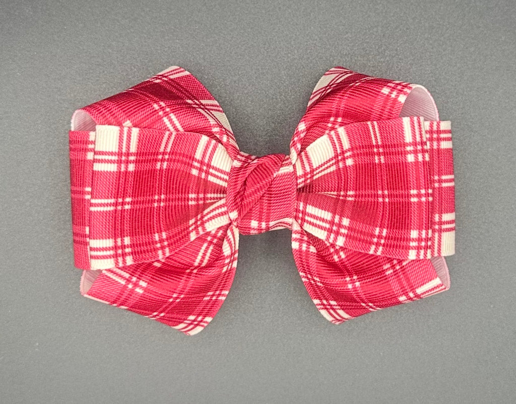 Daisy - Cranberry Plaid