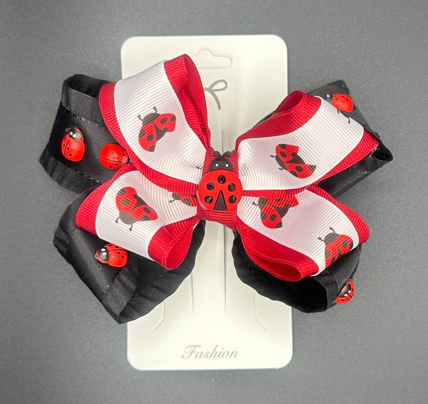 LillyRose - Limited edition Ladybug Bow - Size Medium