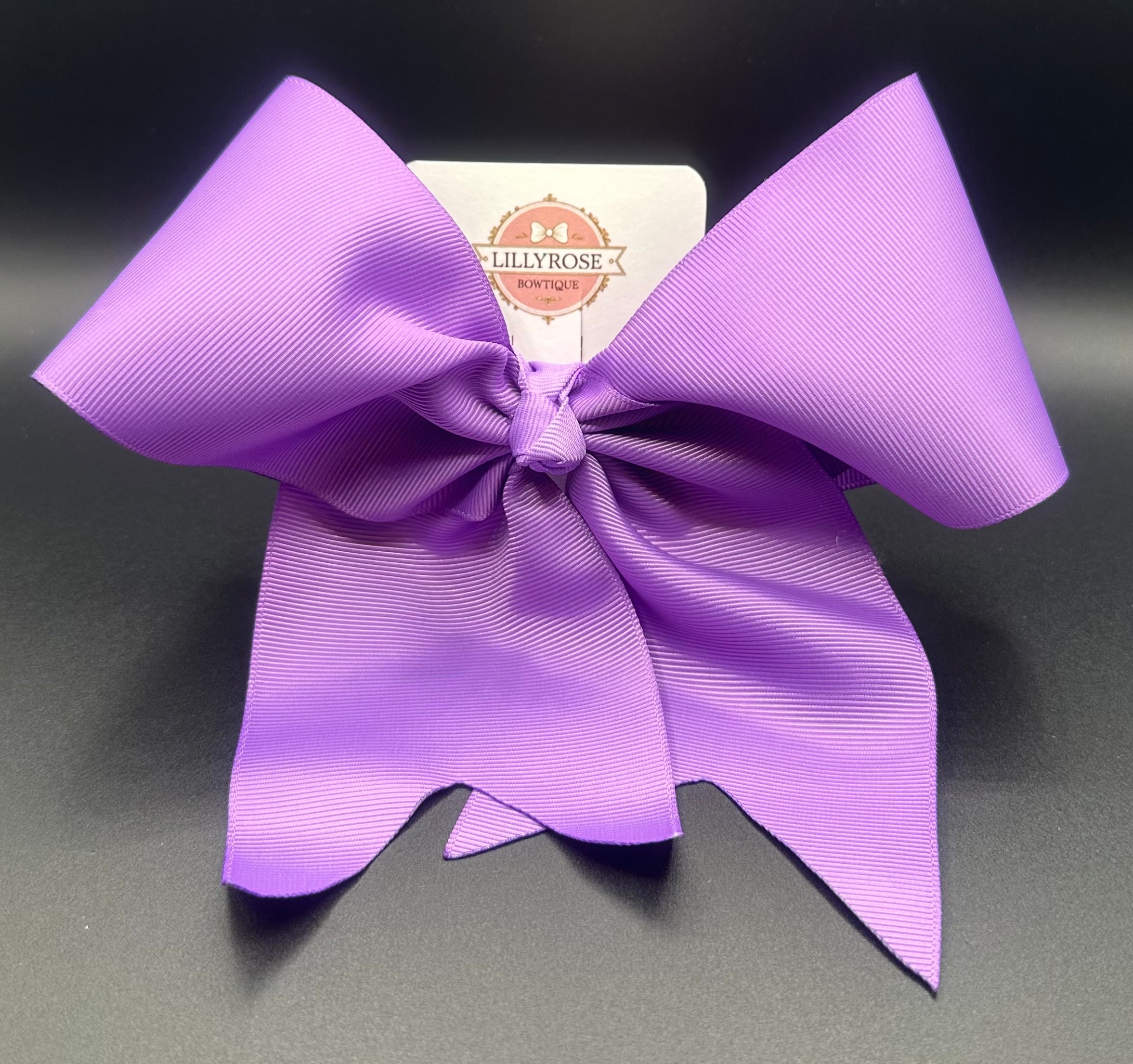Kelli Anne - Grape Purple Classic Bow