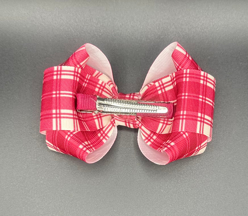 Daisy - Cranberry Plaid