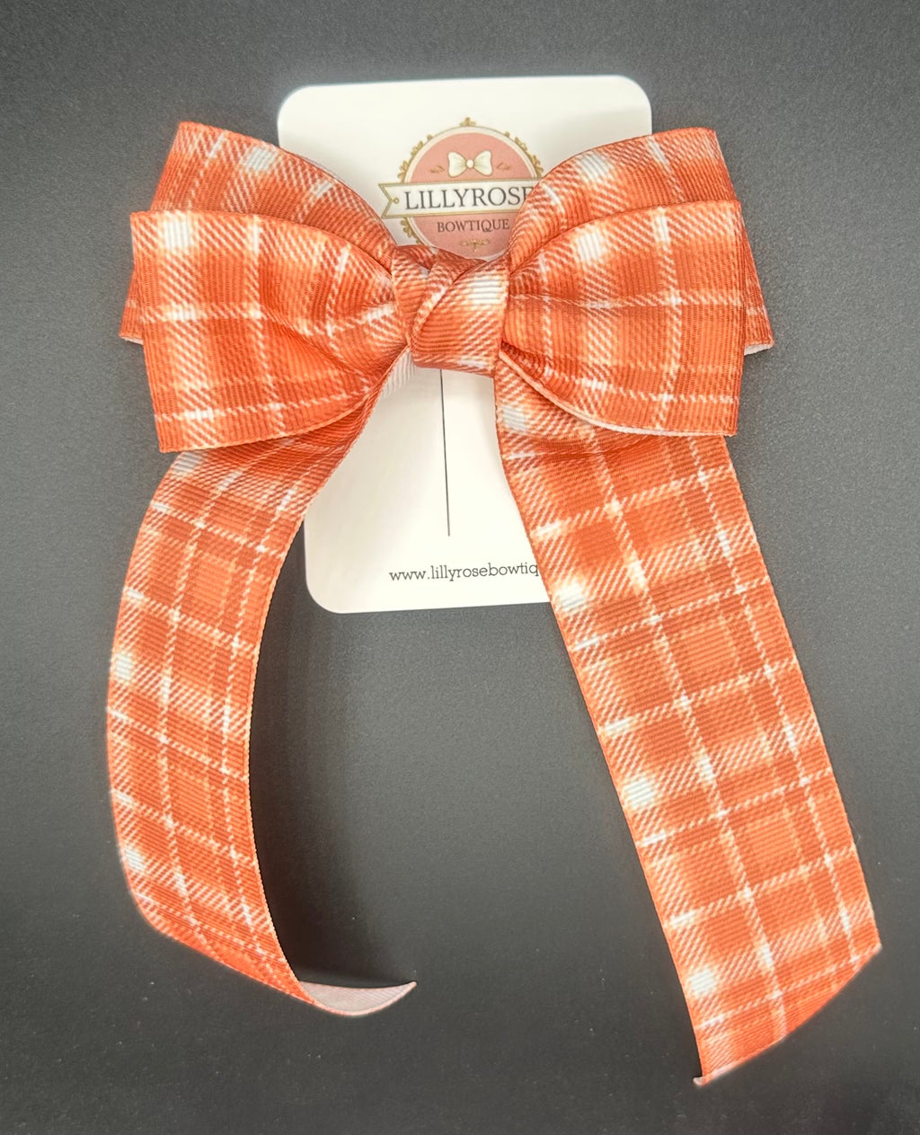 Katie - Pumpkin Spice Plaid