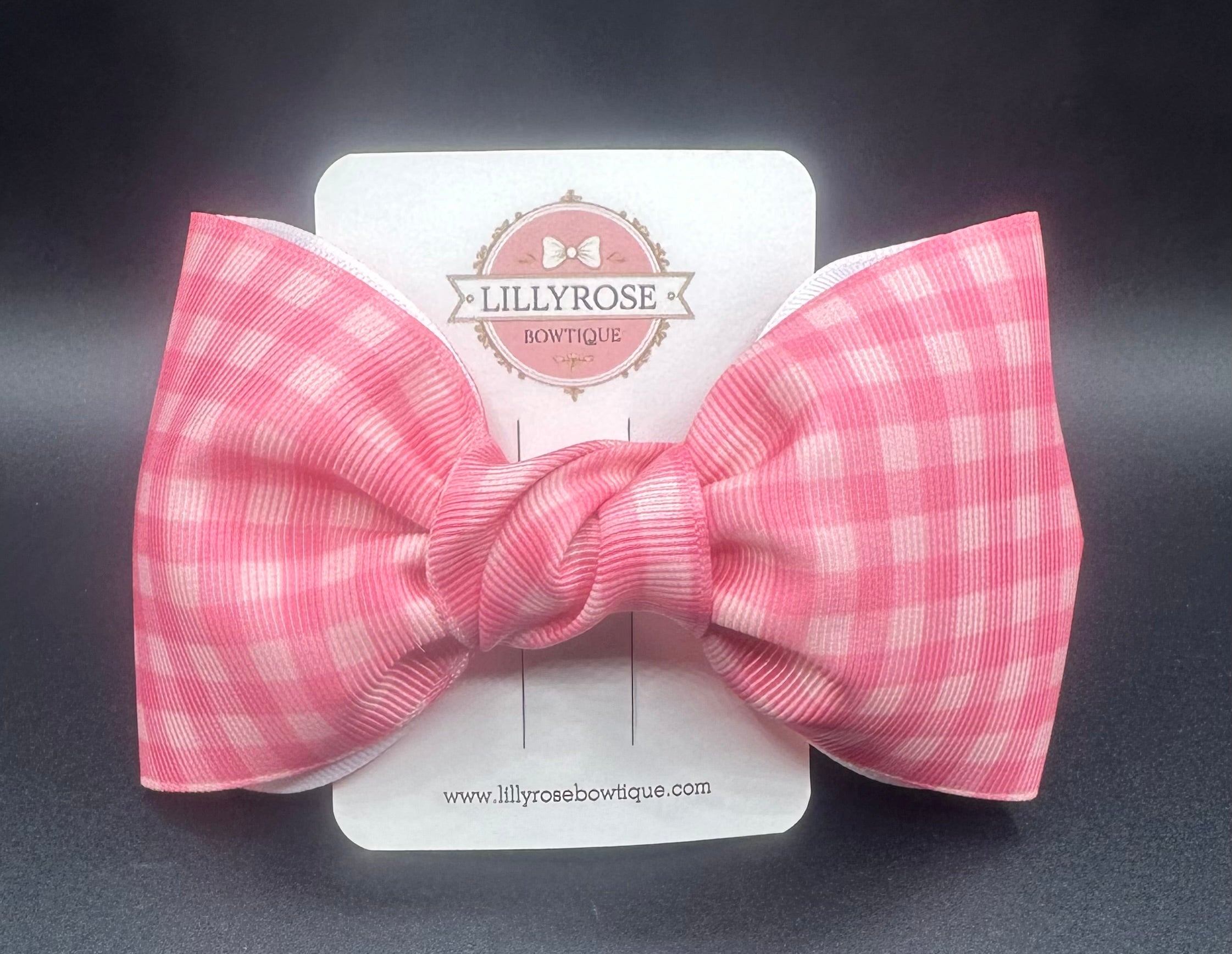 Jane - Pink Gingham