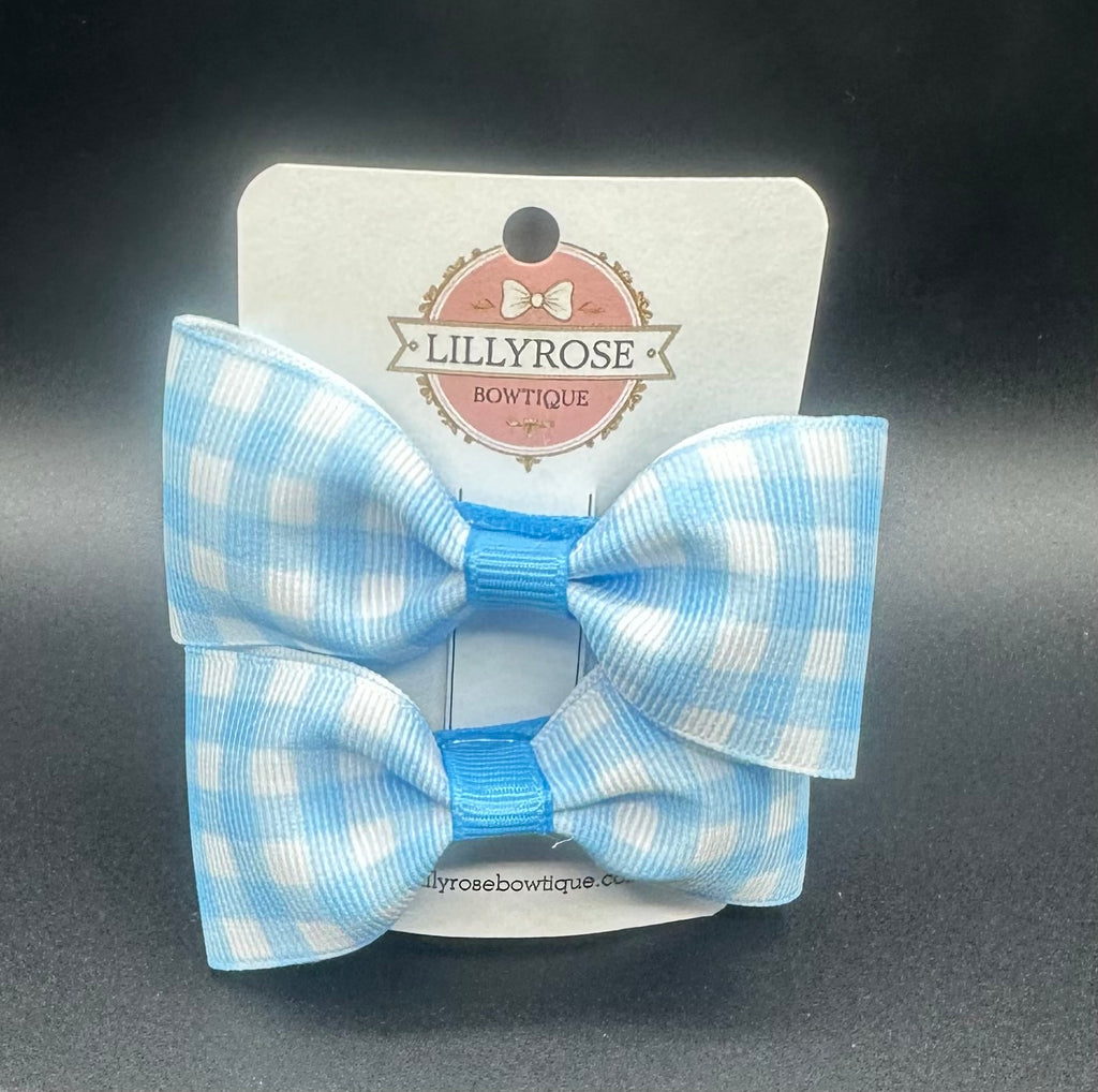 Jane - Blue Gingham