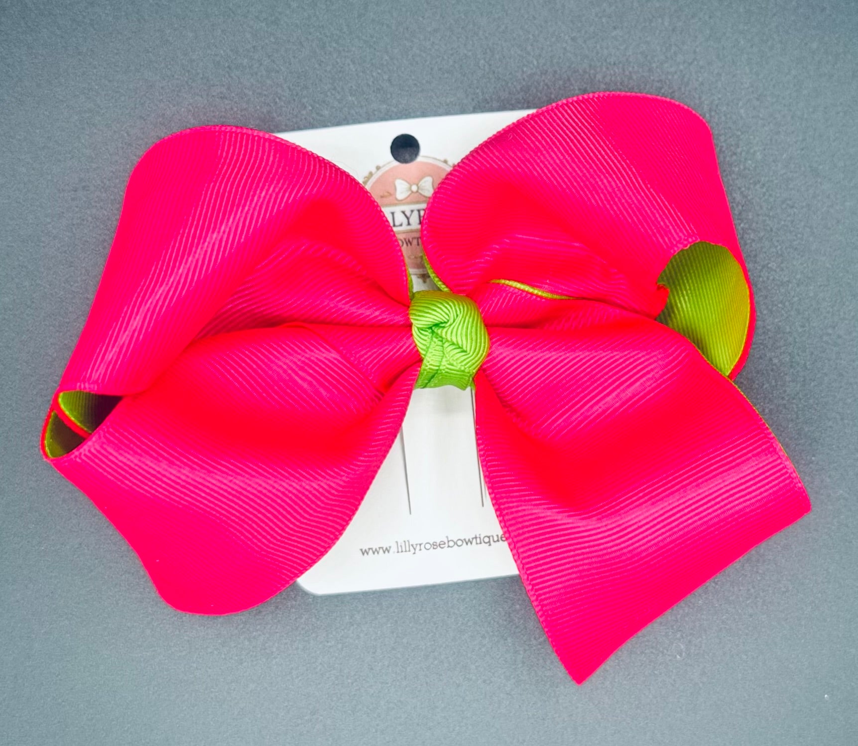 Evie - Hot Pink and Lime Green