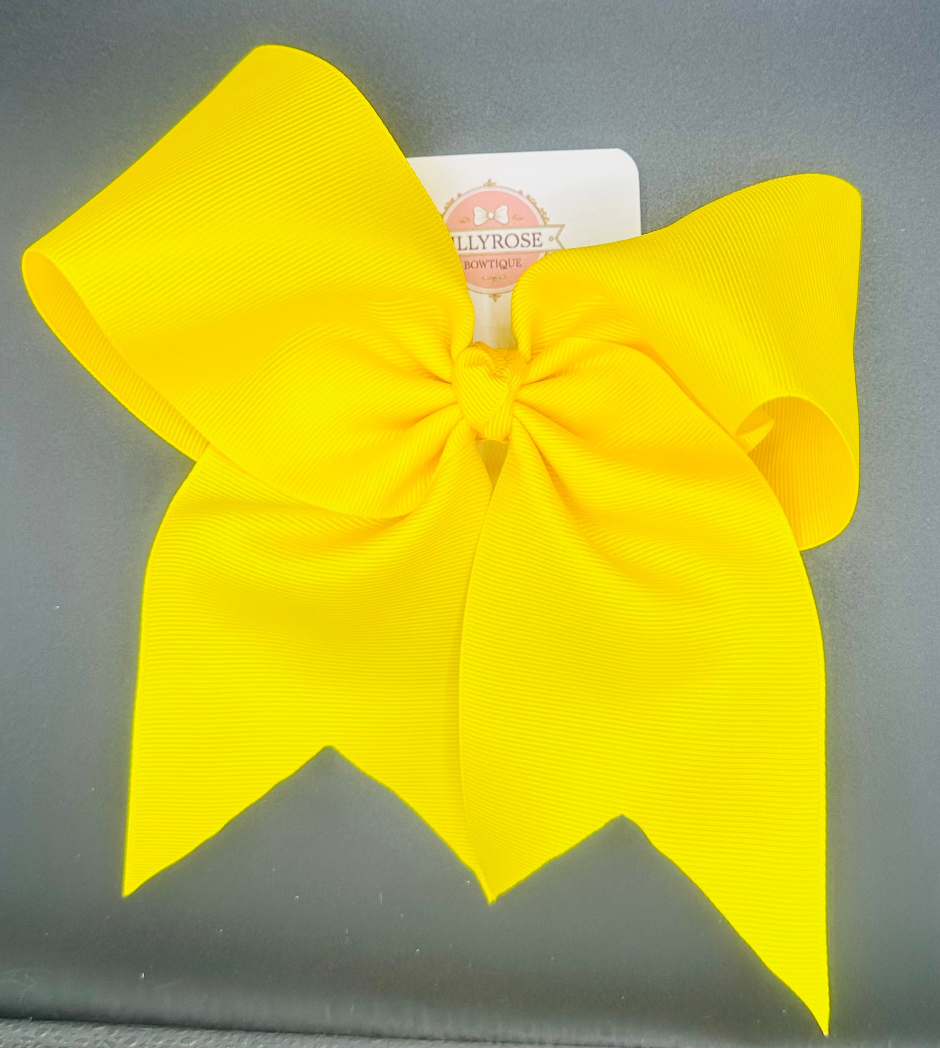 Kelli Anne - Yellow Classic Bow