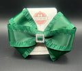 Molly - Sparkly Dark Green with an Alligator Clip
