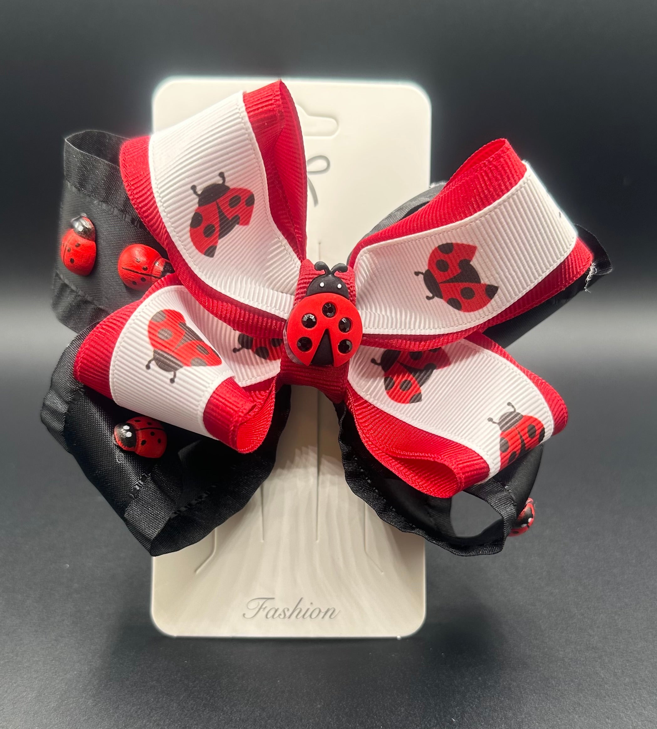 LillyRose - Limited edition Ladybug Bow - Size Medium
