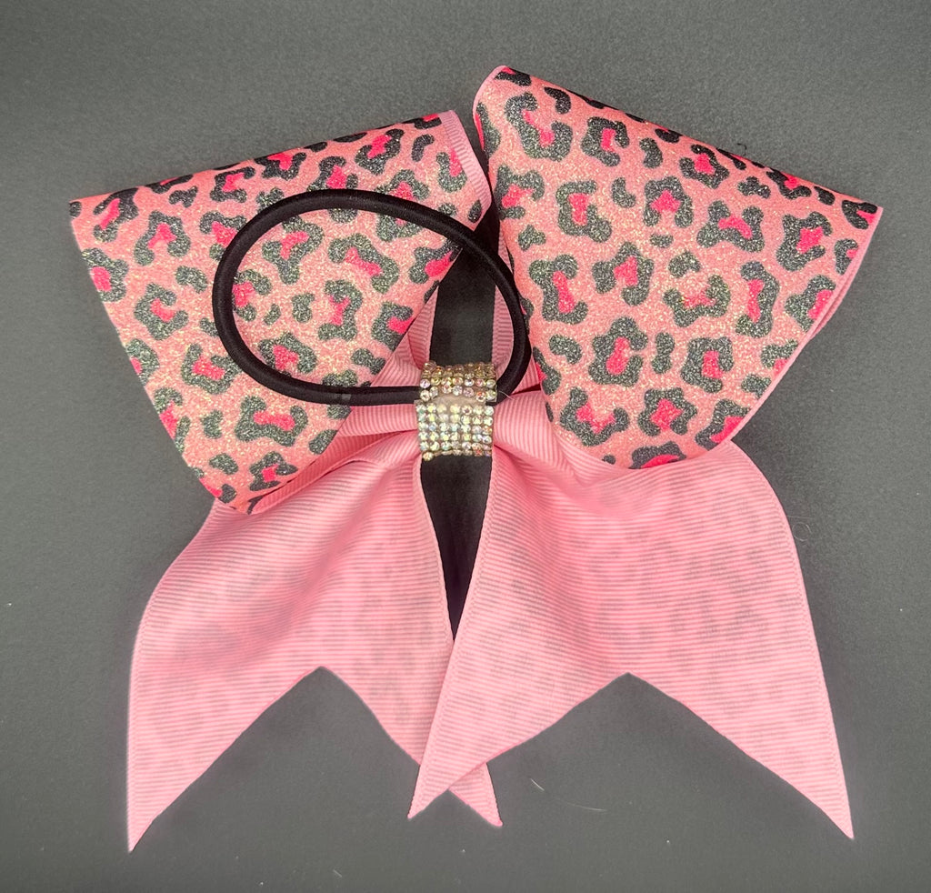 Kelli - Sparkly Pink Leopard