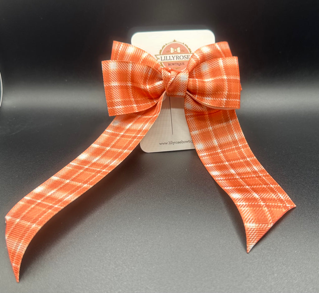 Katie - Pumpkin Spice Plaid