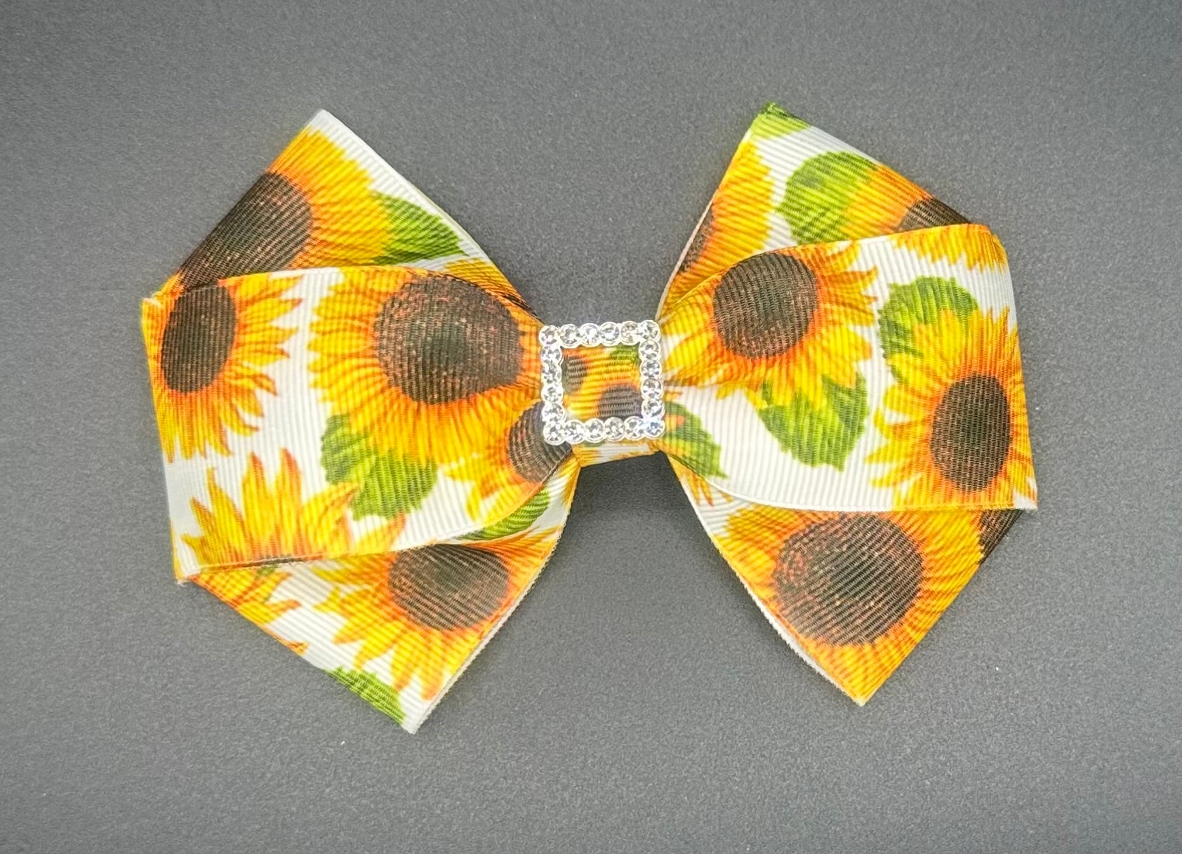Molly - Sparkly Sunflowers with an Alligator Clip