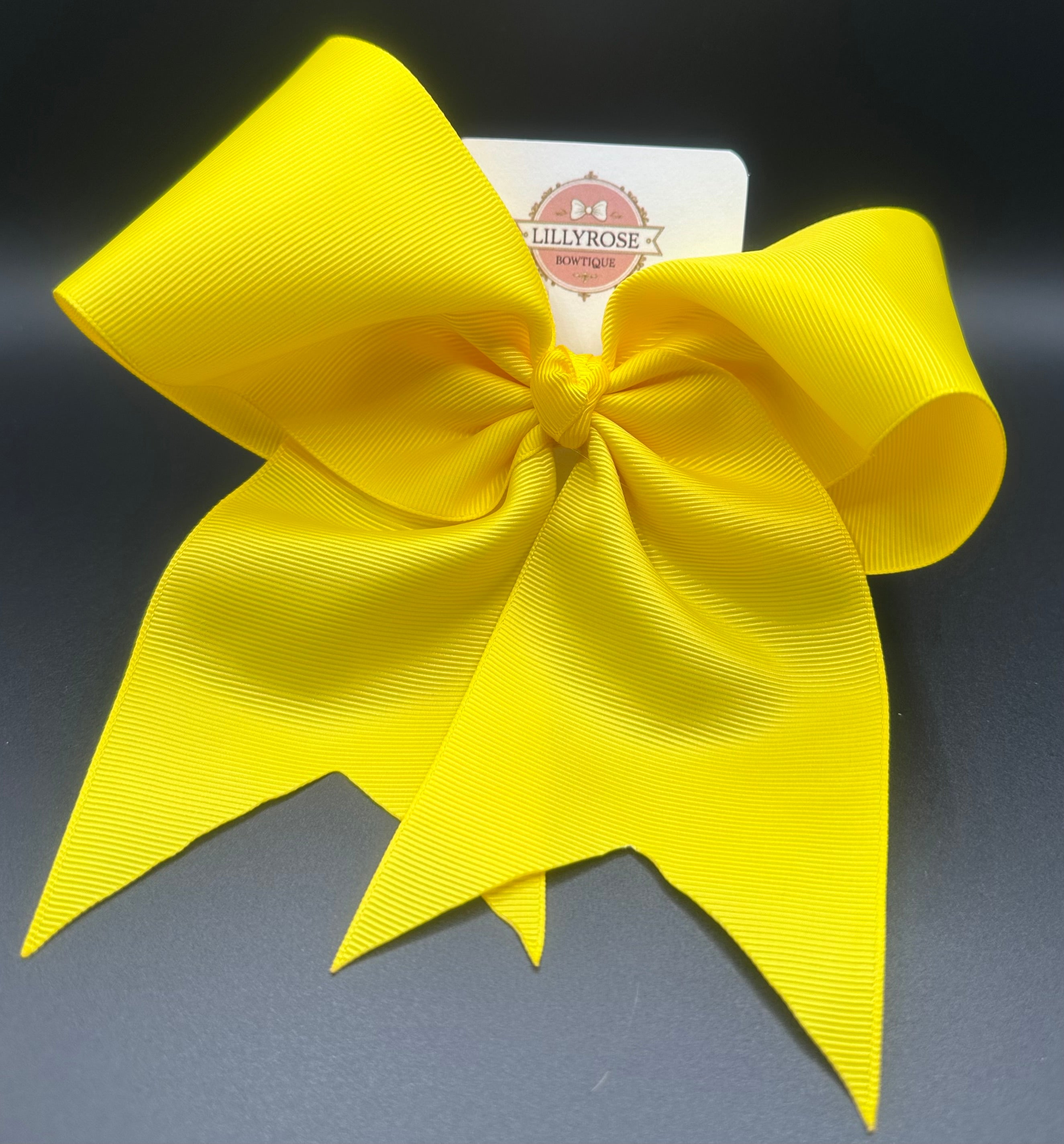 Kelli Anne - Yellow Classic Bow