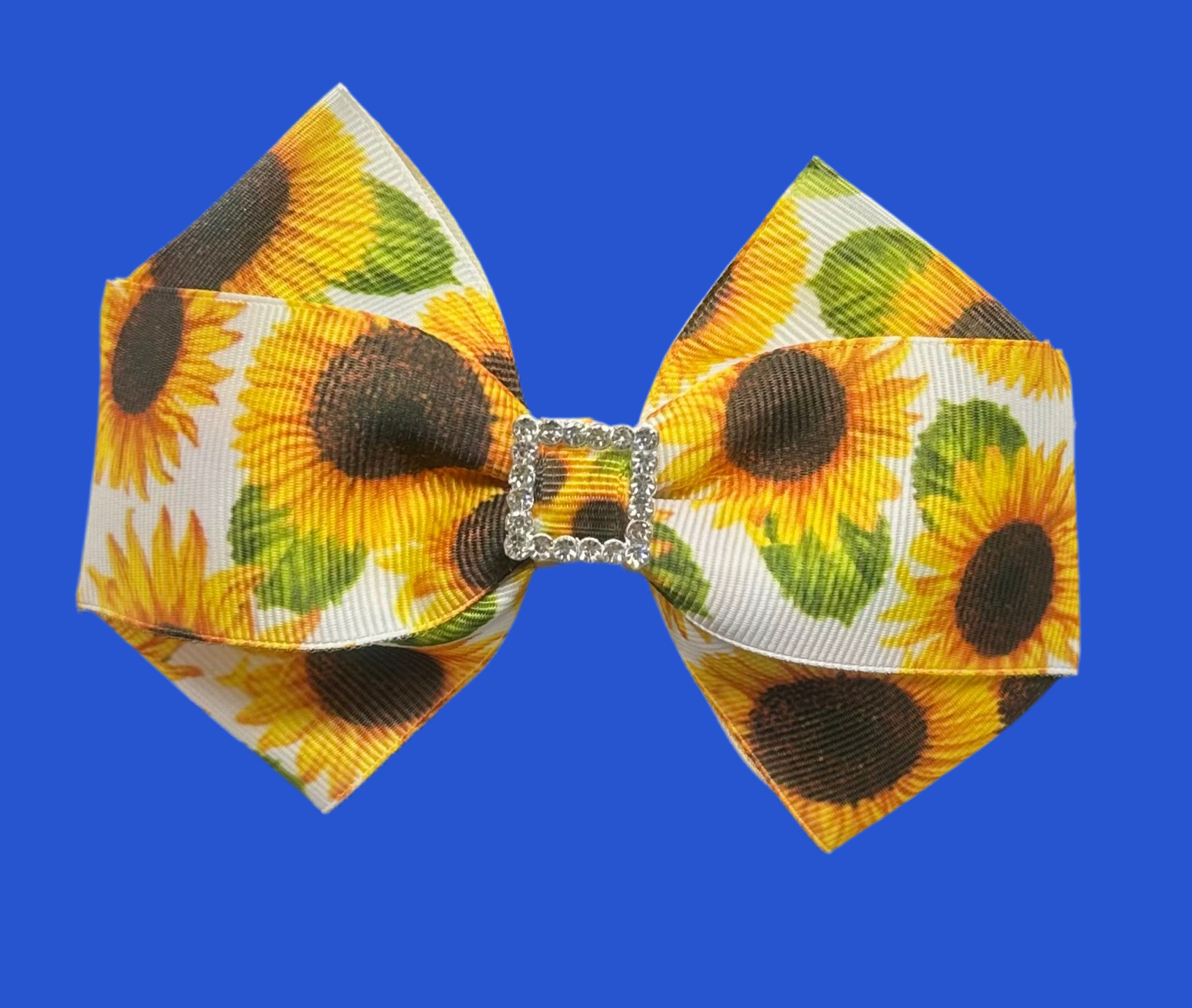 Molly - Sparkly Sunflowers with an Alligator Clip