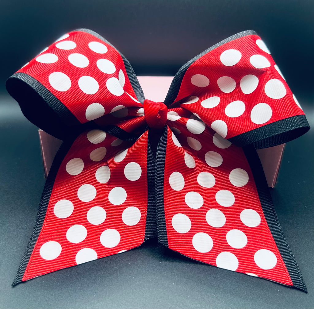 Kelli - Minnie Inspired Cheer Bow
