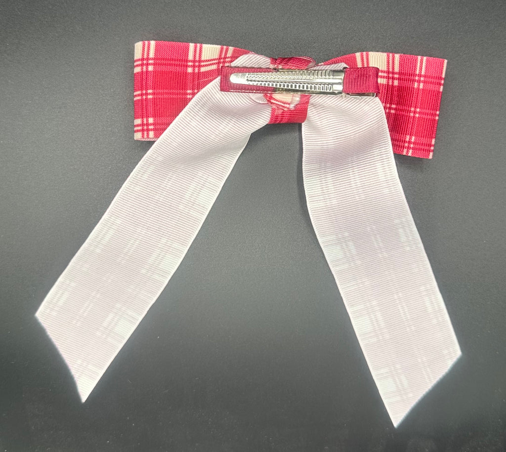 Scarlett - Cranberry Plaid